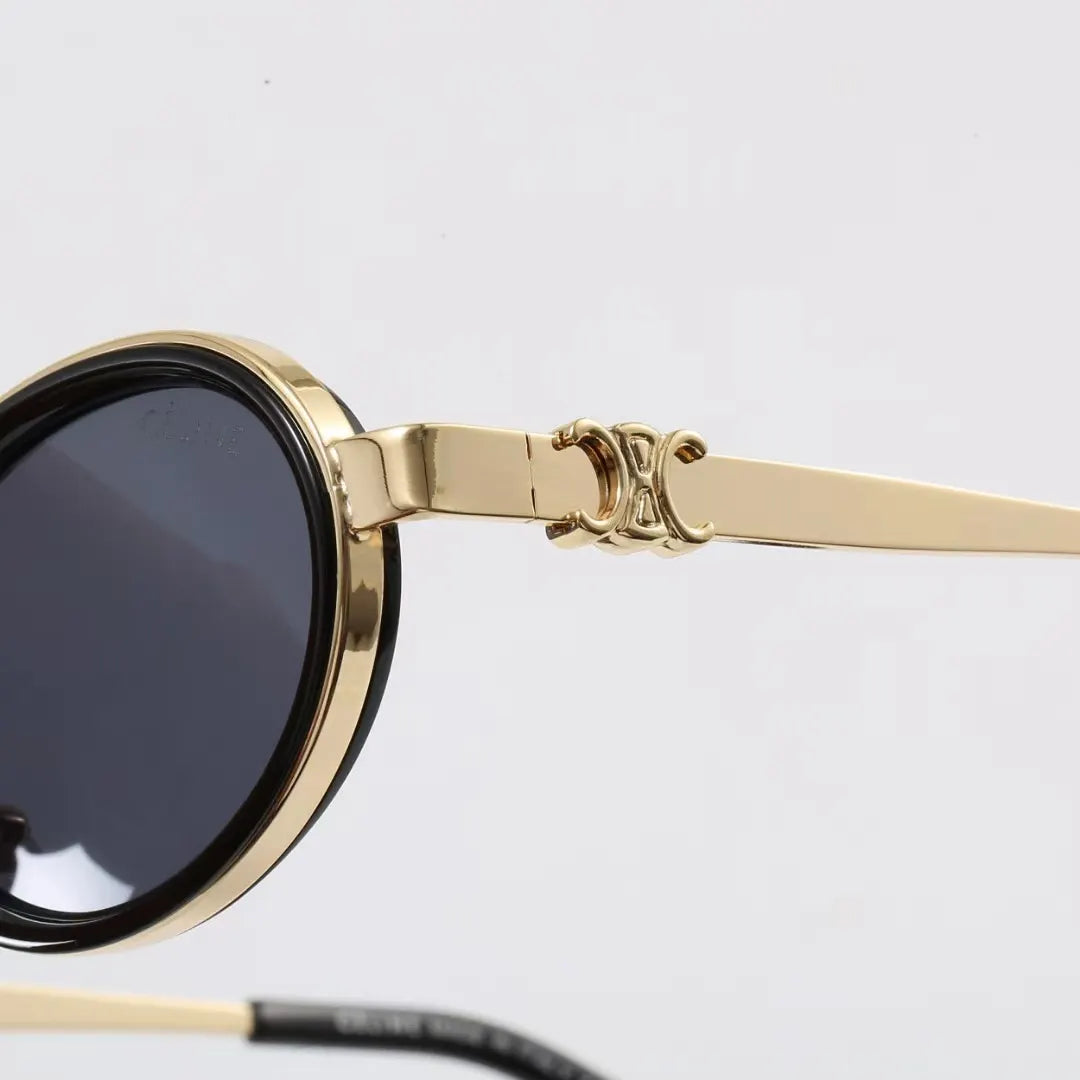 Metal Vintage Small Round Sunglasses