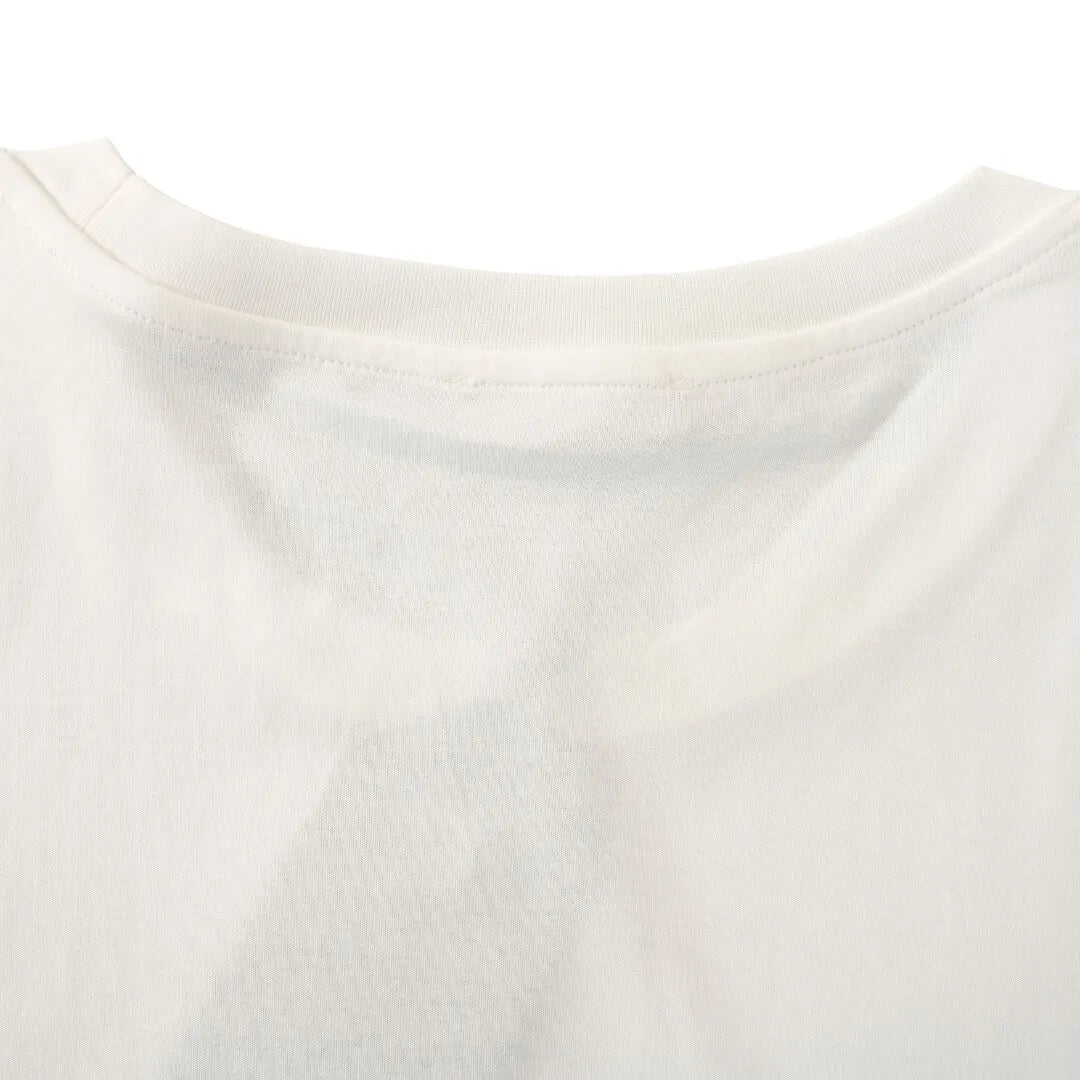 Vintage Circular Stamp Print T-Shirt