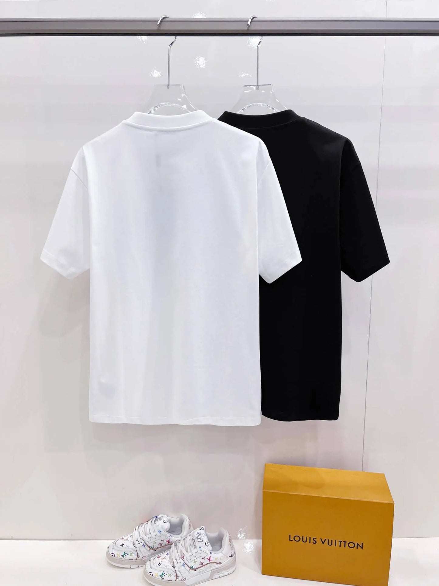 Classic Striped Horse Print T-Shirt