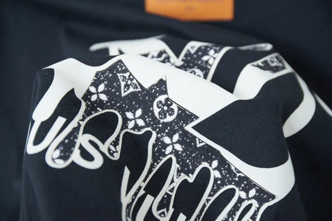 Back Melt Logo Print Short Sleeve T‑Shirt