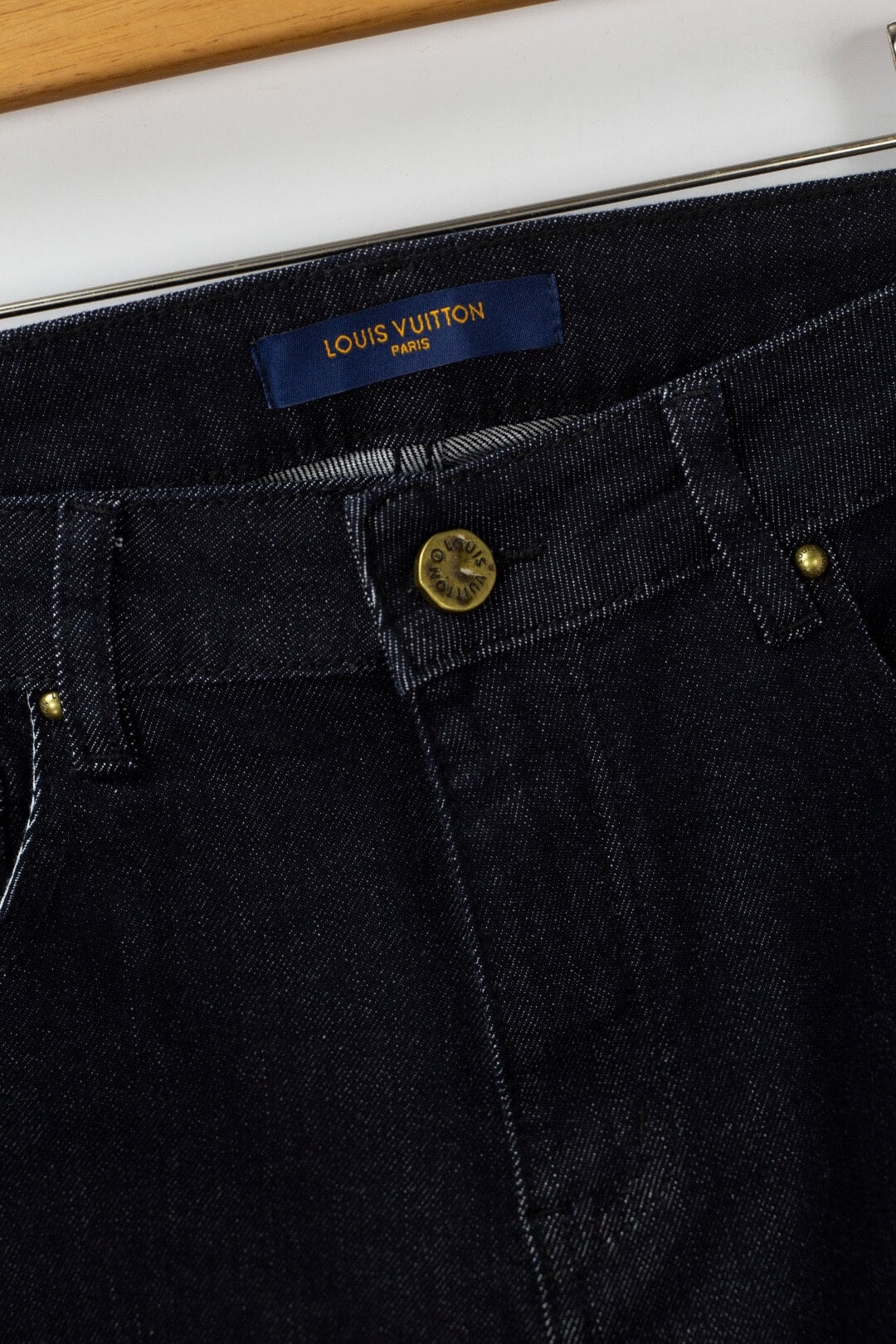 Classic Pocket‑Embroidered Jeans