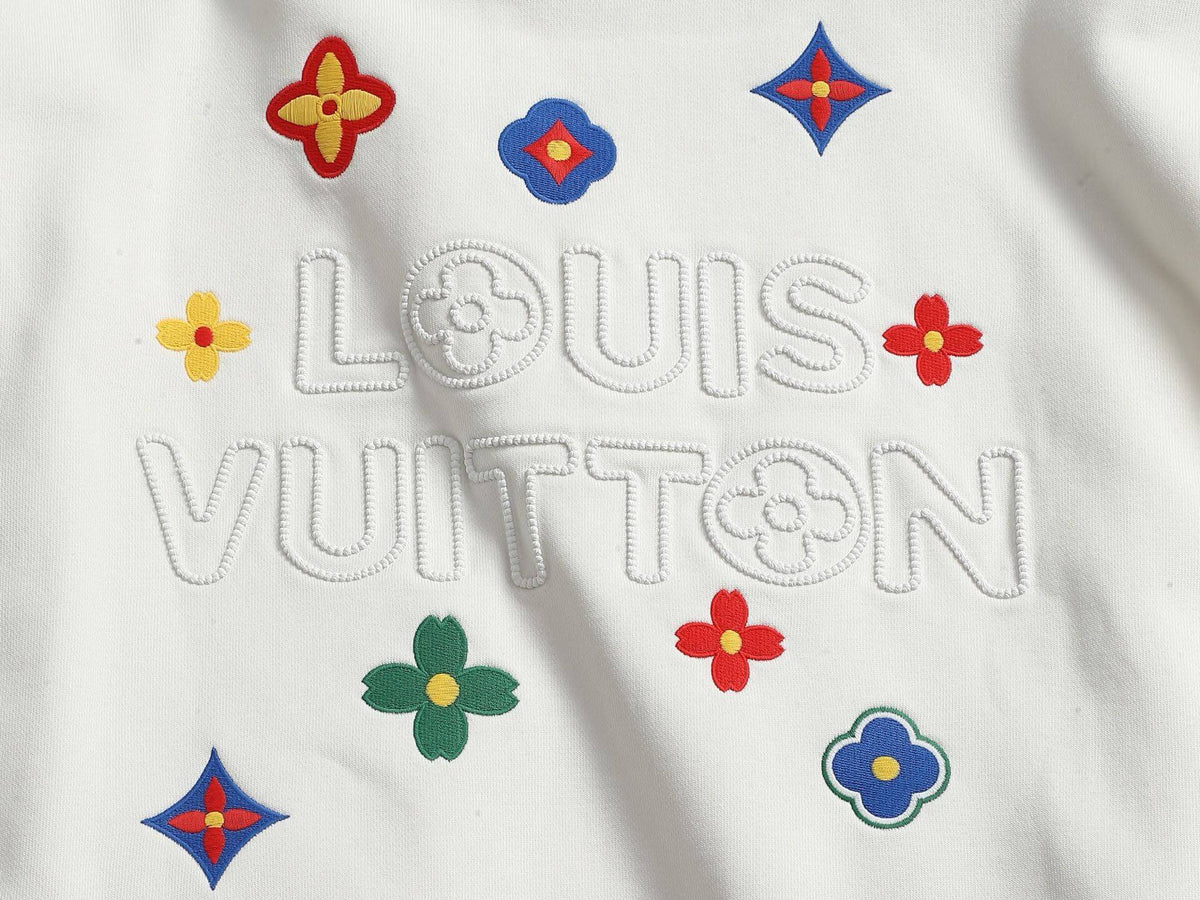 Puff Embroidery Sweatshirt