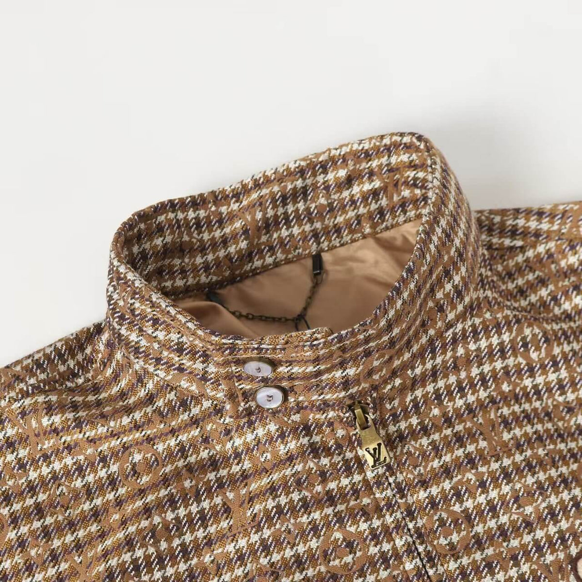 Houndstooth Monogram Jacket