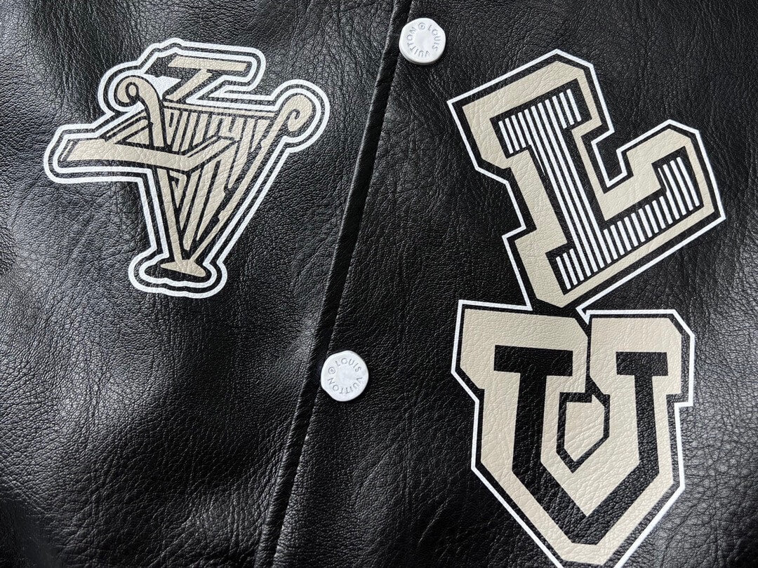 Leather Varsity Jacket