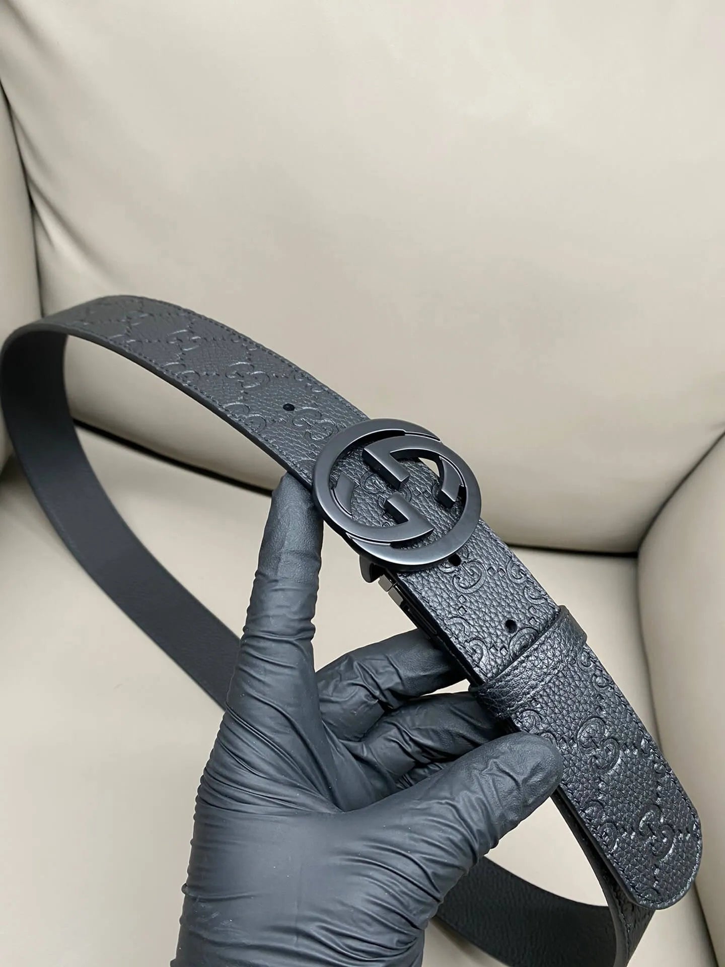 Interlocking Double G Belt
