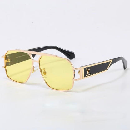 Classic Aviator Square Sunglasses