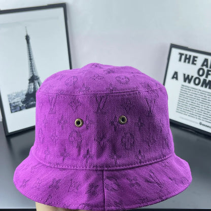 Casual Washed Denim Fisherman Hat