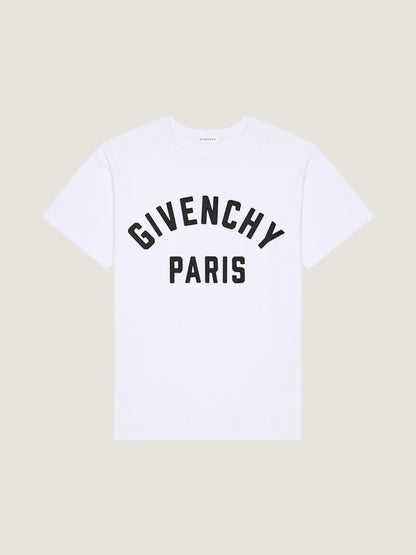 Paris Letter Print T‑Shirt