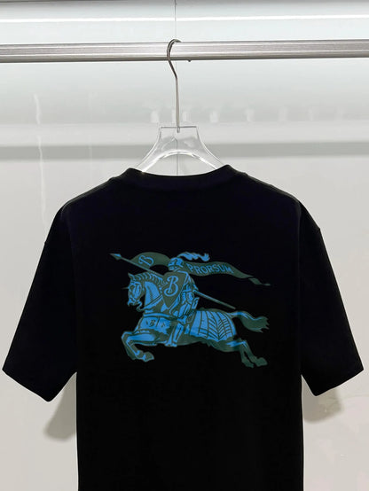 Back Cavalry Graphic Oversized T‑shirt