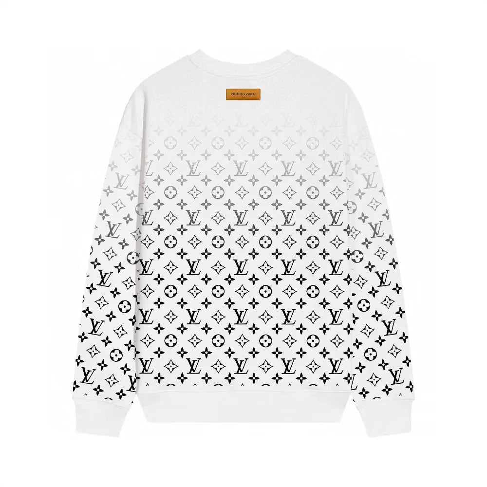 gradient print sweatshirt