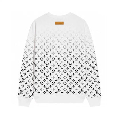 gradient print sweatshirt