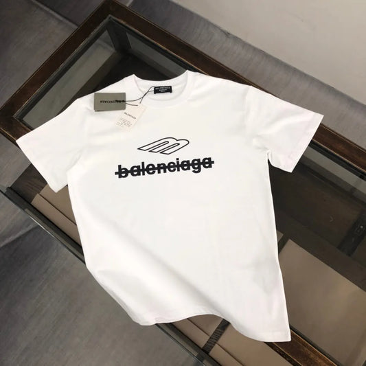 Stripe Letter T‑Shirt