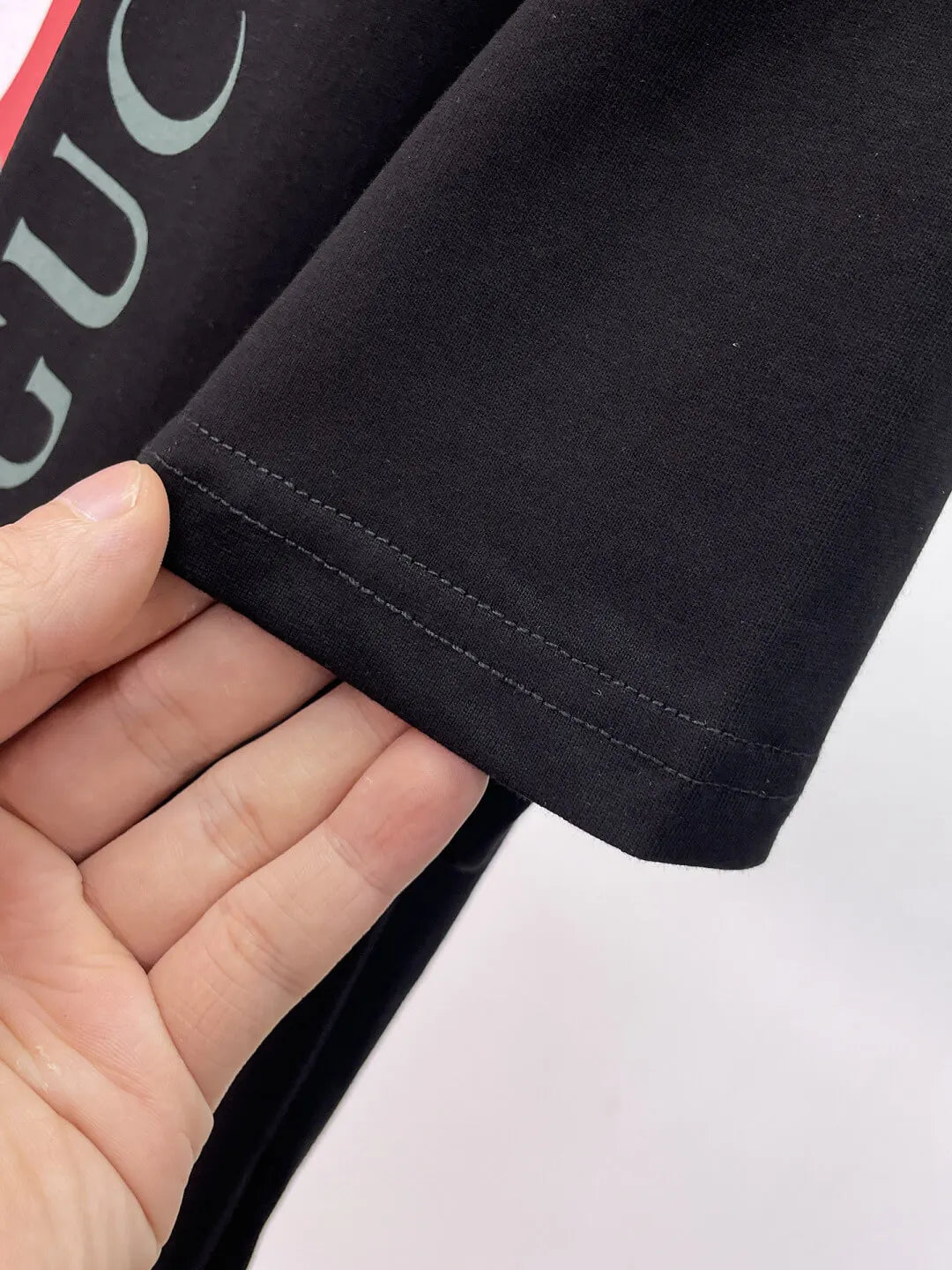 Classic Web Stripe Crew Neck T‑Shirt
