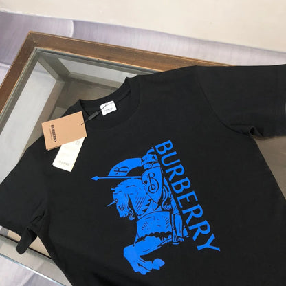 Horse Logo Vertical Print T‑Shirt