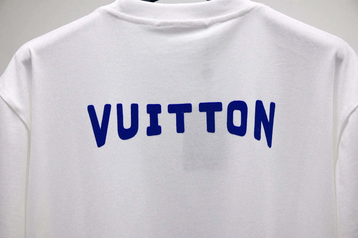 Blue Letter Print T-Shirt