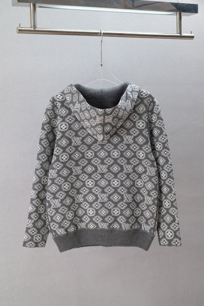 Reversible Cashmere Knit Jacket