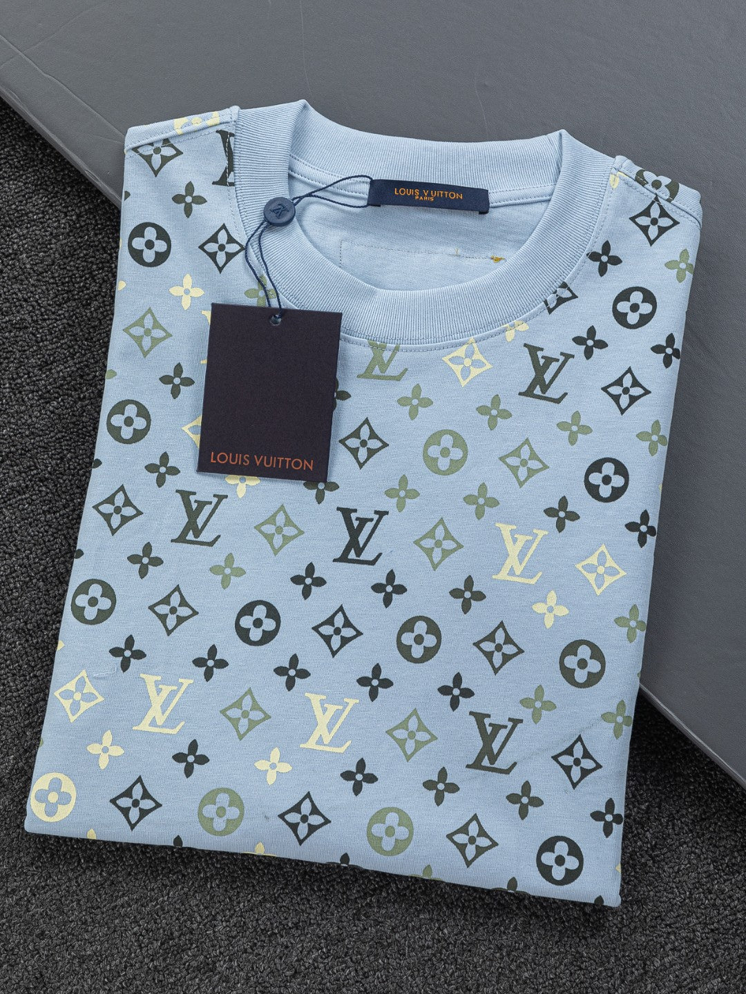 All-Over Letter Print T-Shirt
