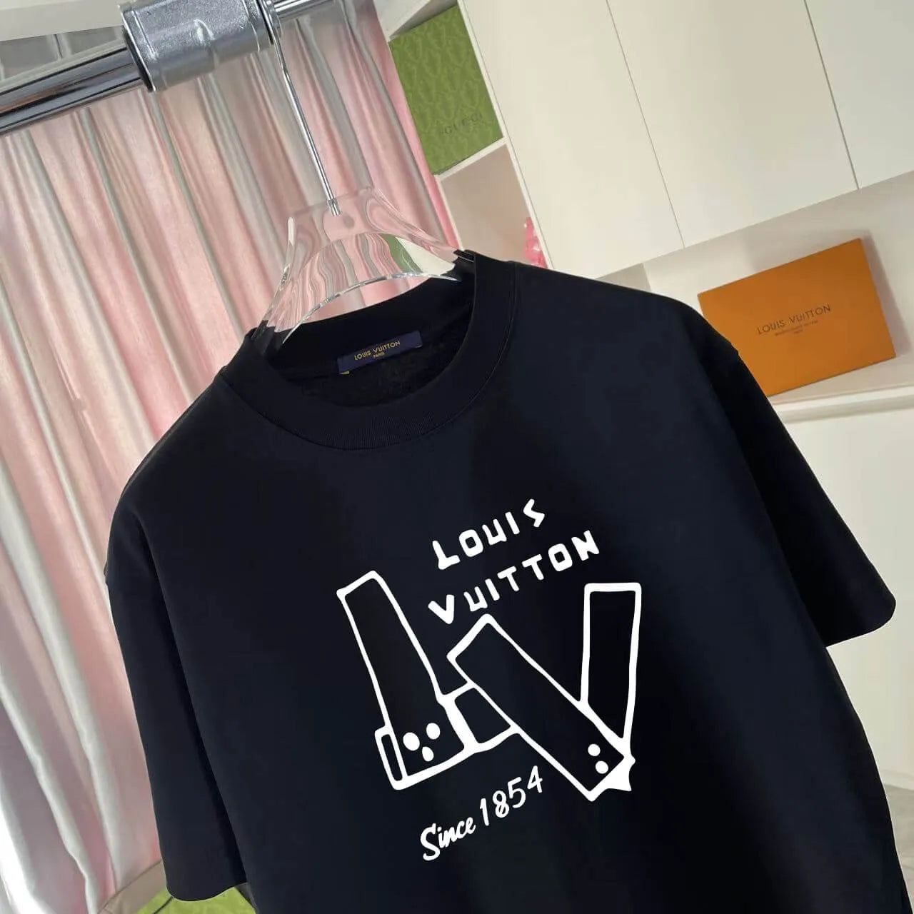 Letter Print Short Sleeve T‑Shirt