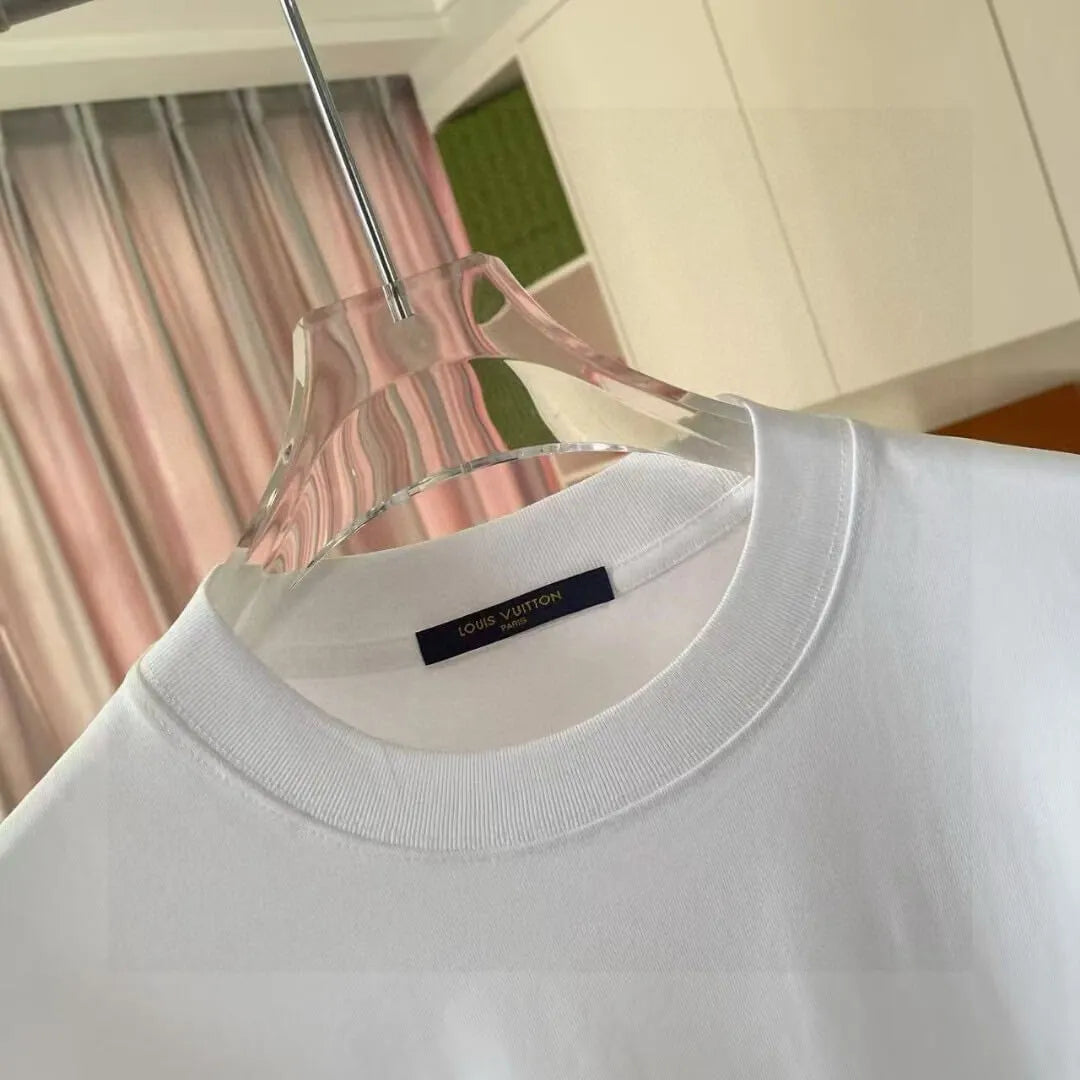 Letter Print Short Sleeve T‑Shirt