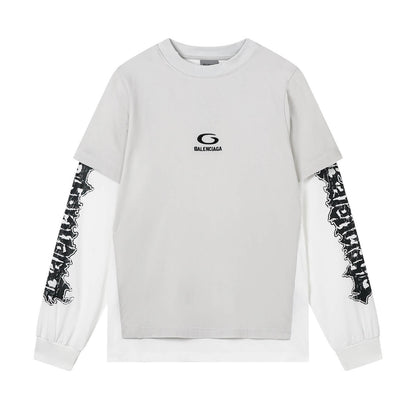 Mock Layer Design Sweatshirt