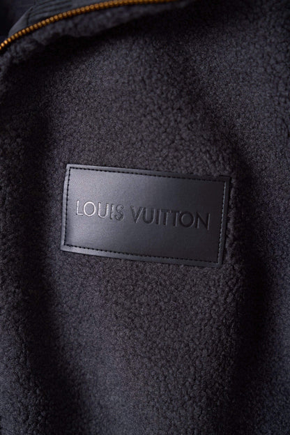 Stand Collar Jacquard Fleece Zip Jacket