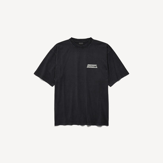 Tape Print T‑Shirt