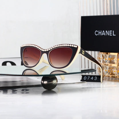 Pearl-Accented Sunglasses