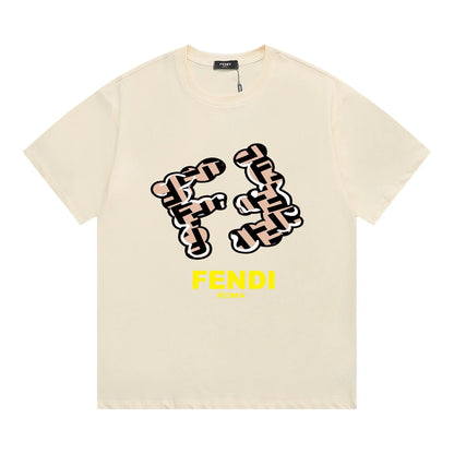 Creative Double F Print T-Shirt