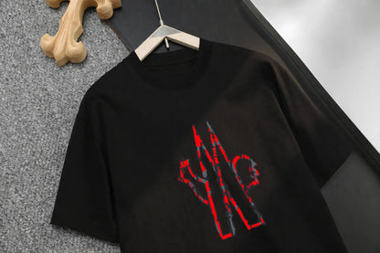 Streetwear Abstract Logo Casual T‑shirt