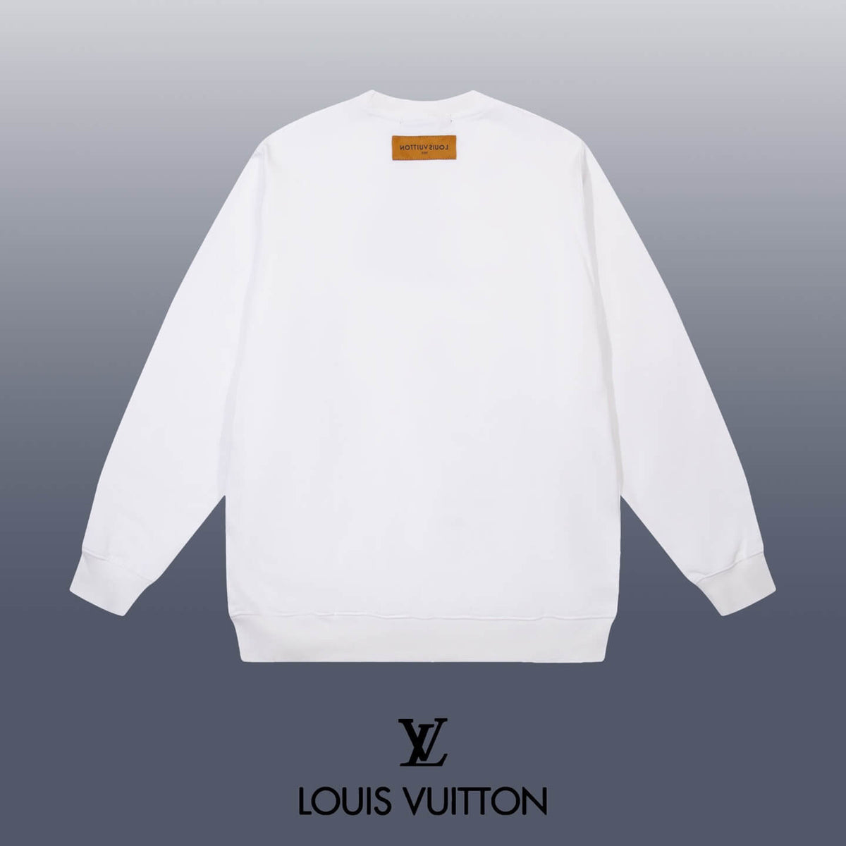 Classic Crew Neck Print Sweatshirt