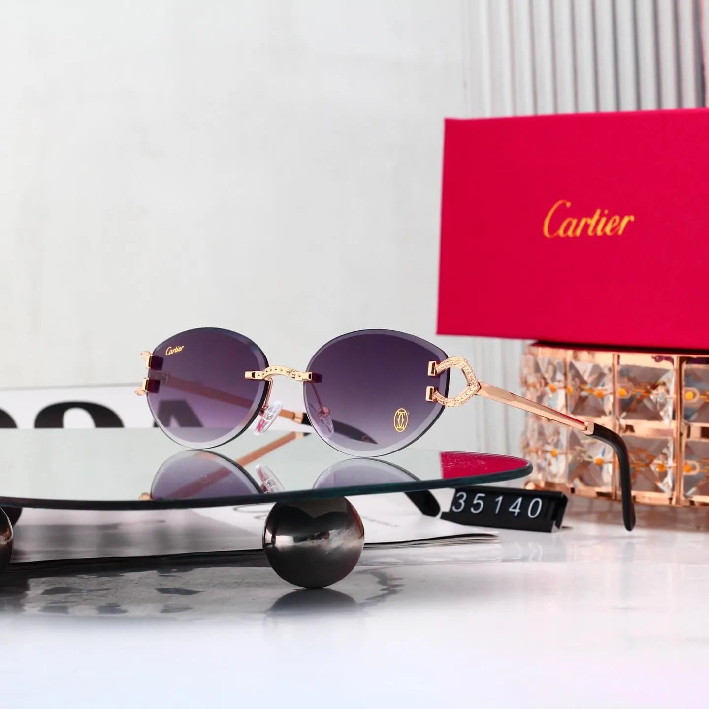 Multi-color Tinted Lens Fashion Sunglasses