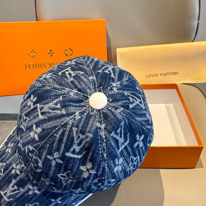 Denim Jacquard Hat