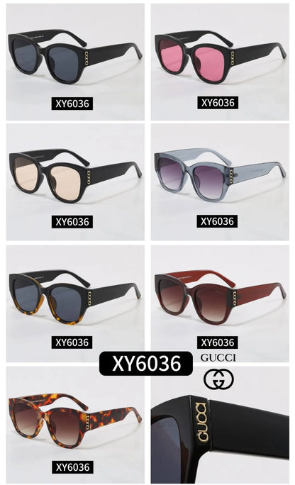 Square Letter Logo Sunglasses