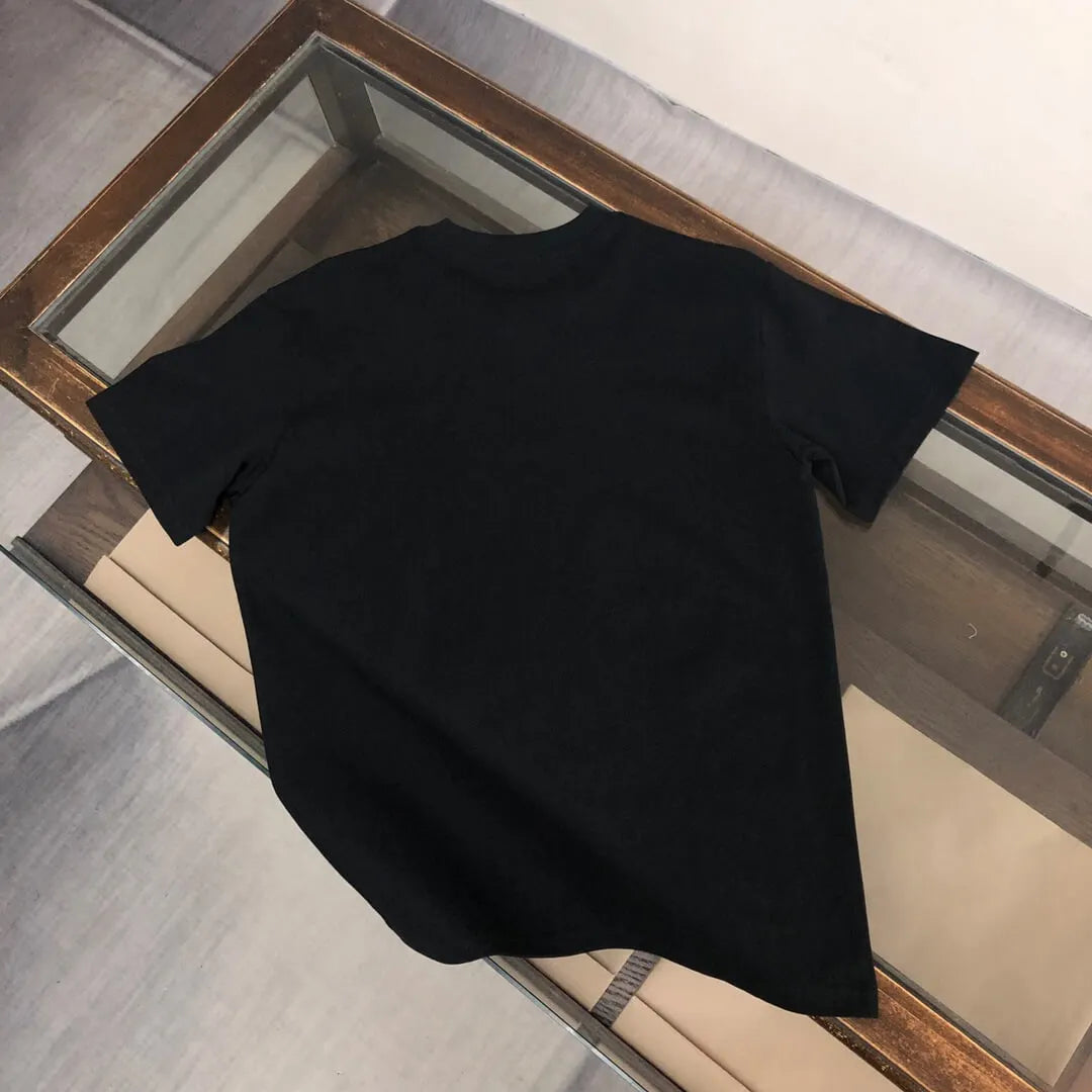 Stripe Letter T‑Shirt