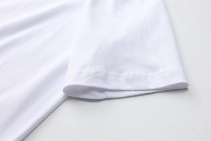 Shadow Diagonal Letter Print T-Shirt