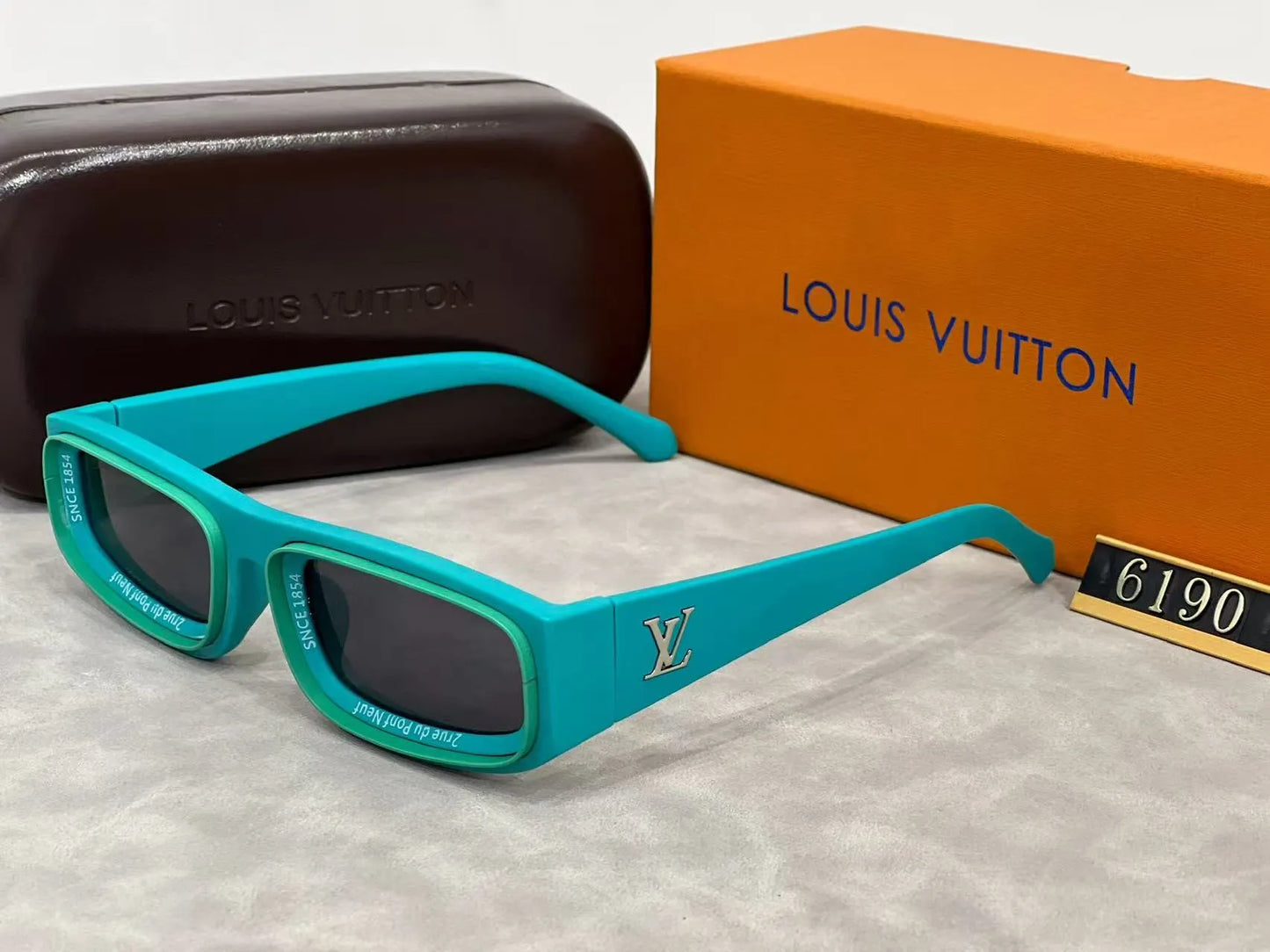 Modern Narrow Rectangle Sunglasses