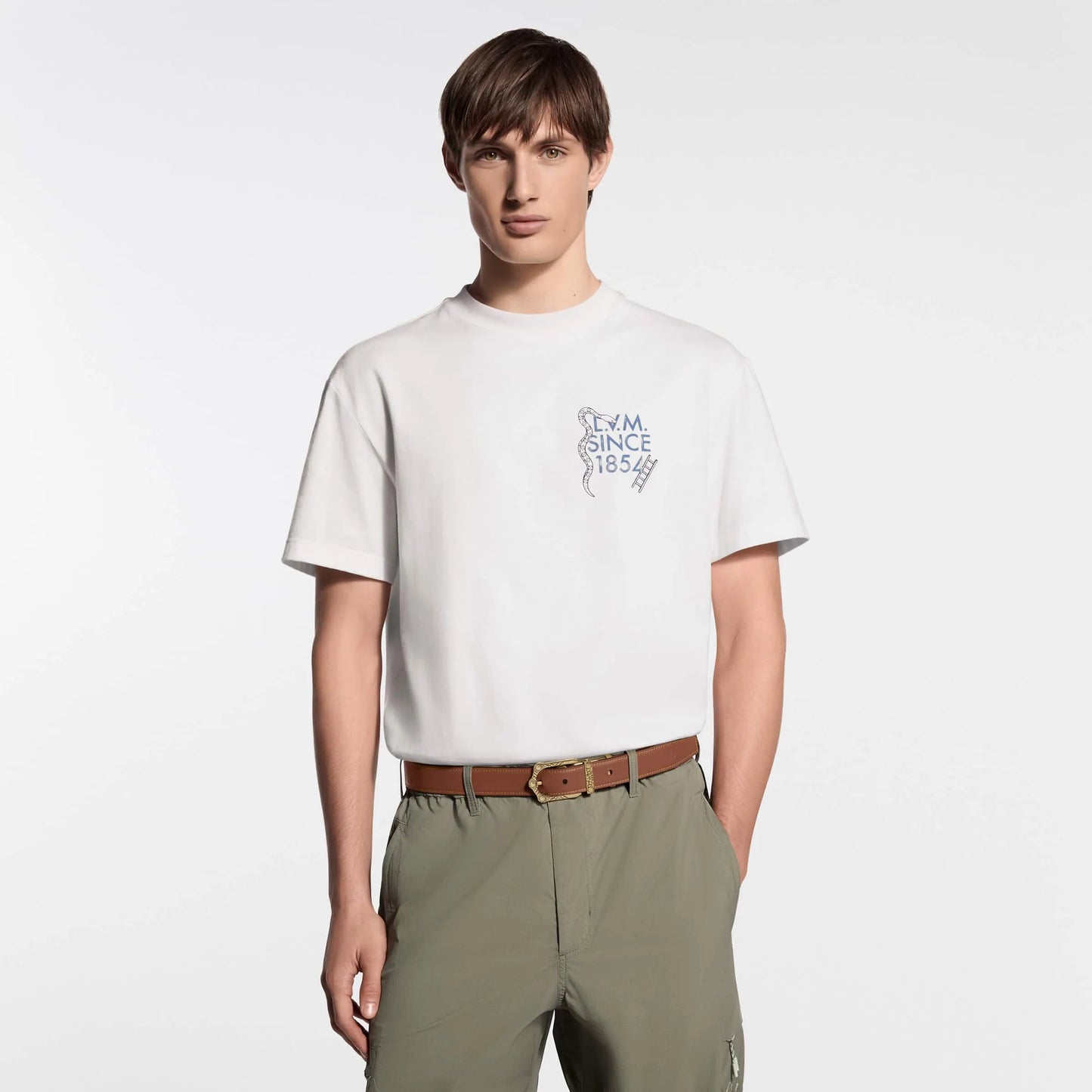 Ladder Print T‑Shirt