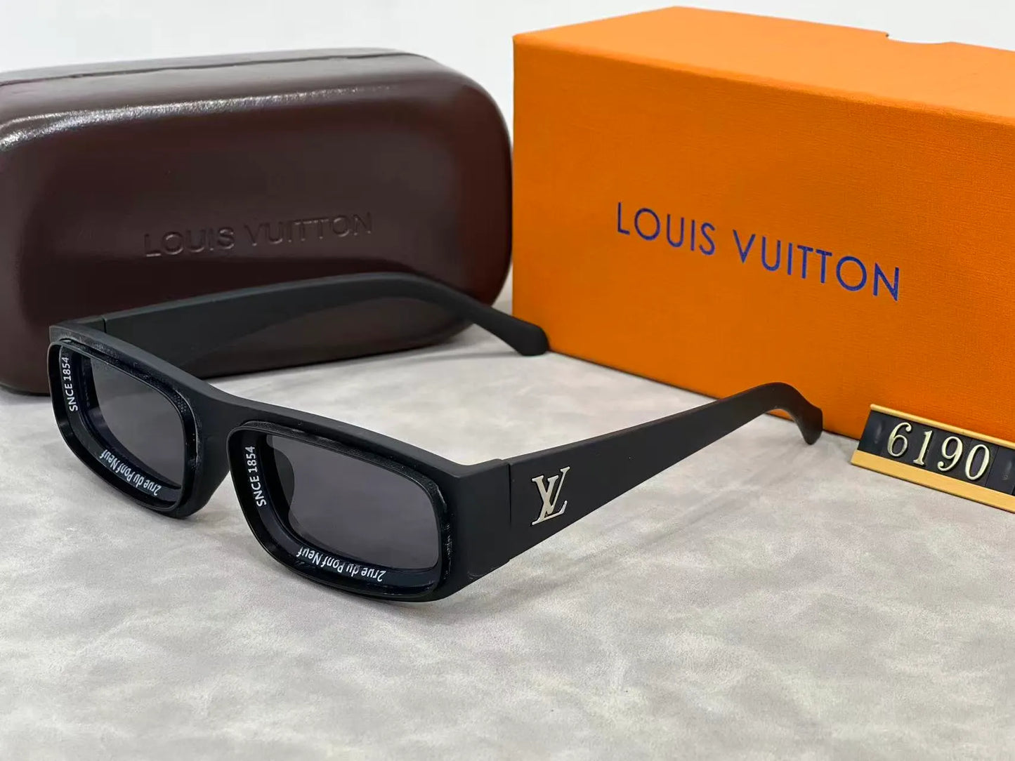 Modern Narrow Rectangle Sunglasses