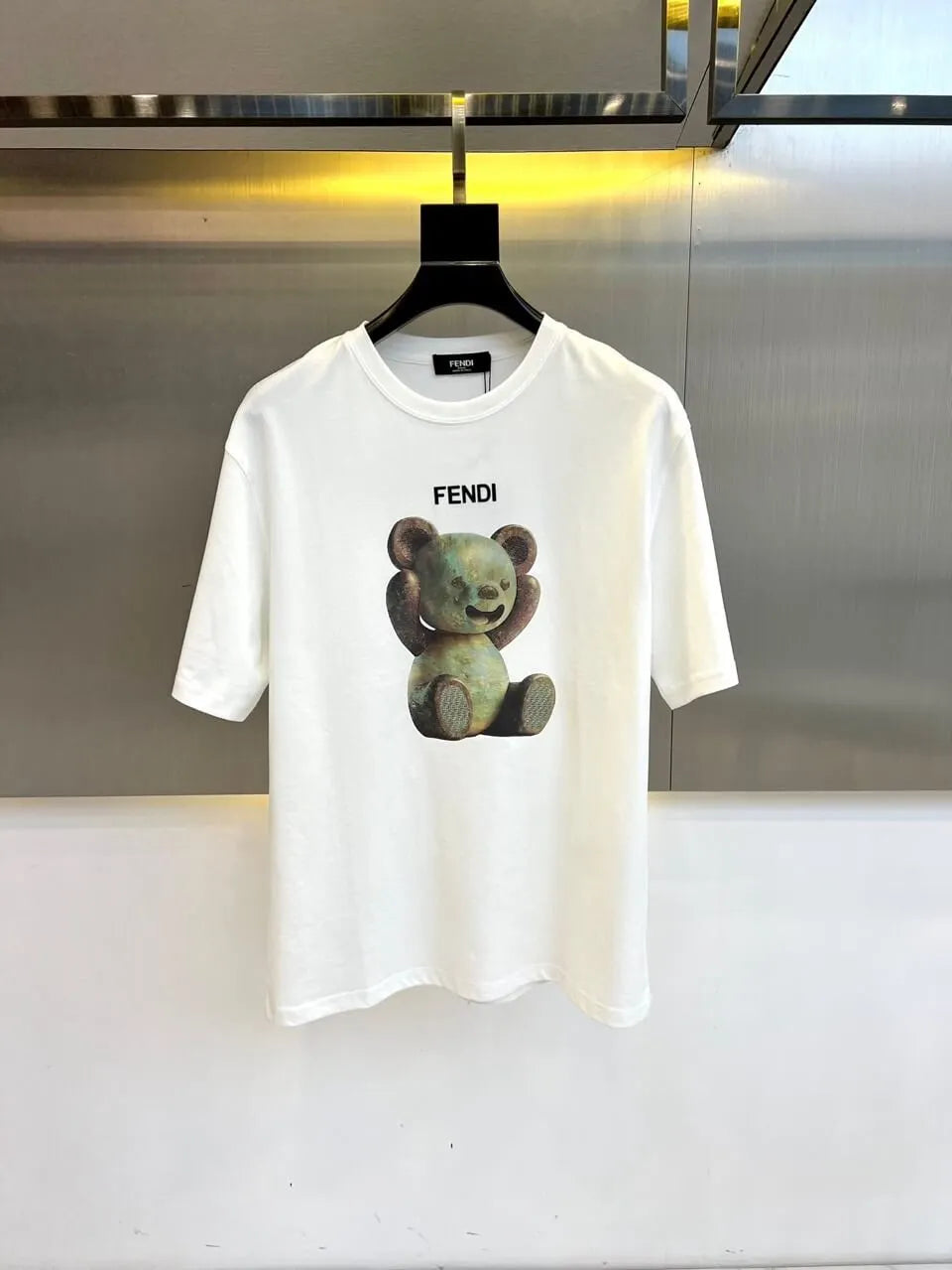Classic Bear Print T-Shirt