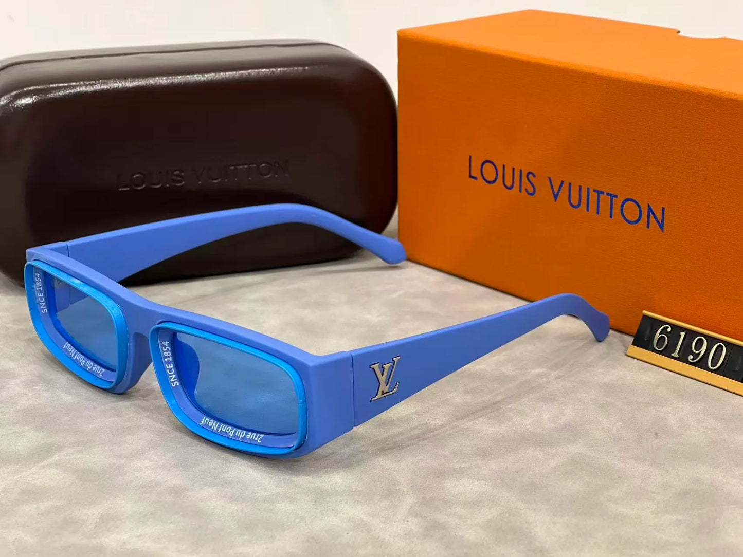 Modern Narrow Rectangle Sunglasses