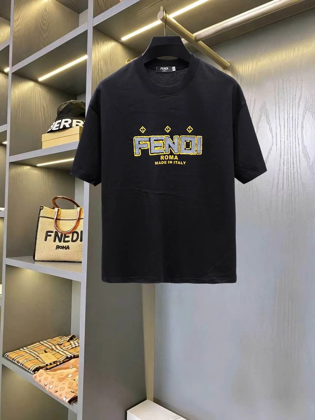 Letter Print Short‑Sleeve T‑Shirt