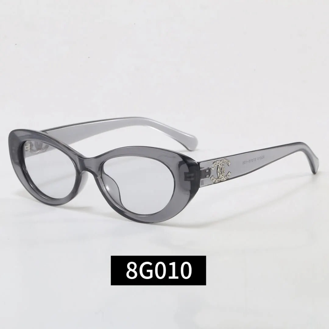 Retro Oval Luxury Women Sunglasses