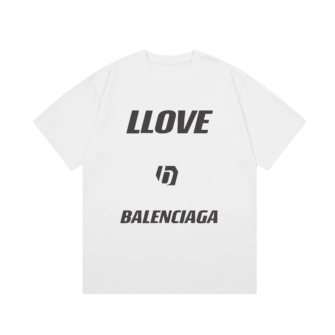 LOVE Letters Print T Shirt