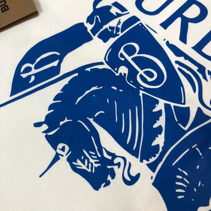 Horse Logo Vertical Print T‑Shirt