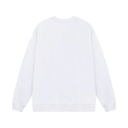 Classic Overlap Print Sweatshirt