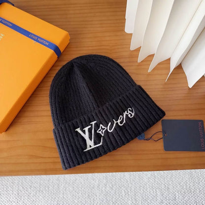 Multicolor Retro Knitted Beanie