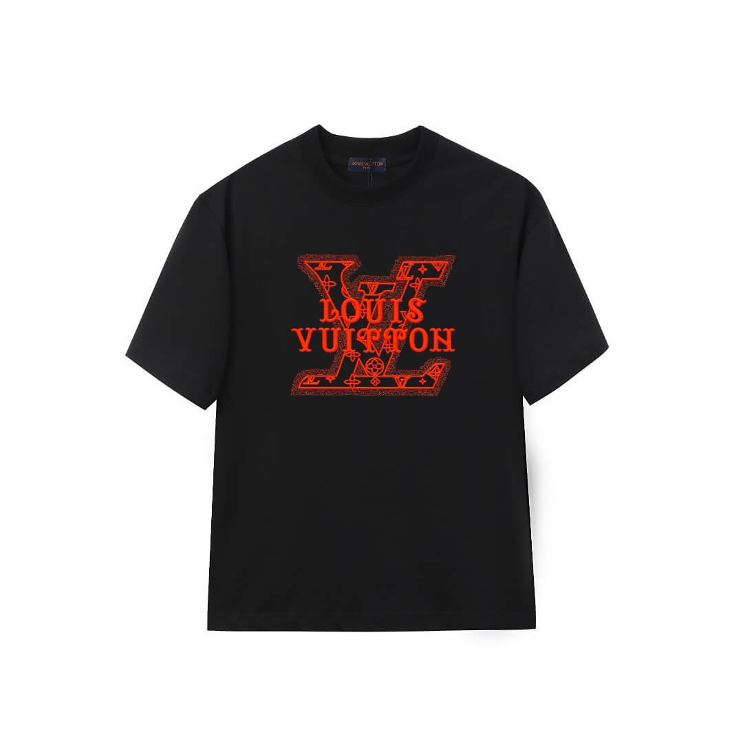 Glow Effect Print T-shirt