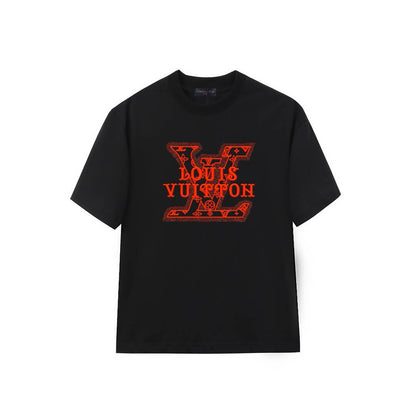 Glow Effect Print T-shirt