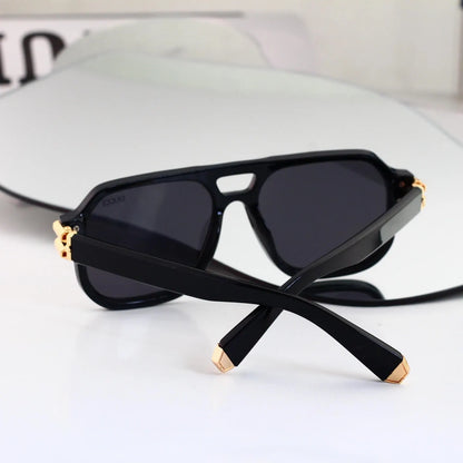 Double Bridge Square Sunglasses