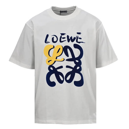 Graffiti Flock Print T‑Shirt